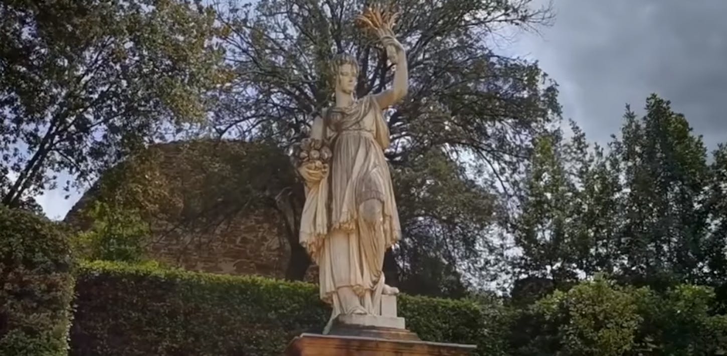 La Statua dell'Abbondanza a Boboli