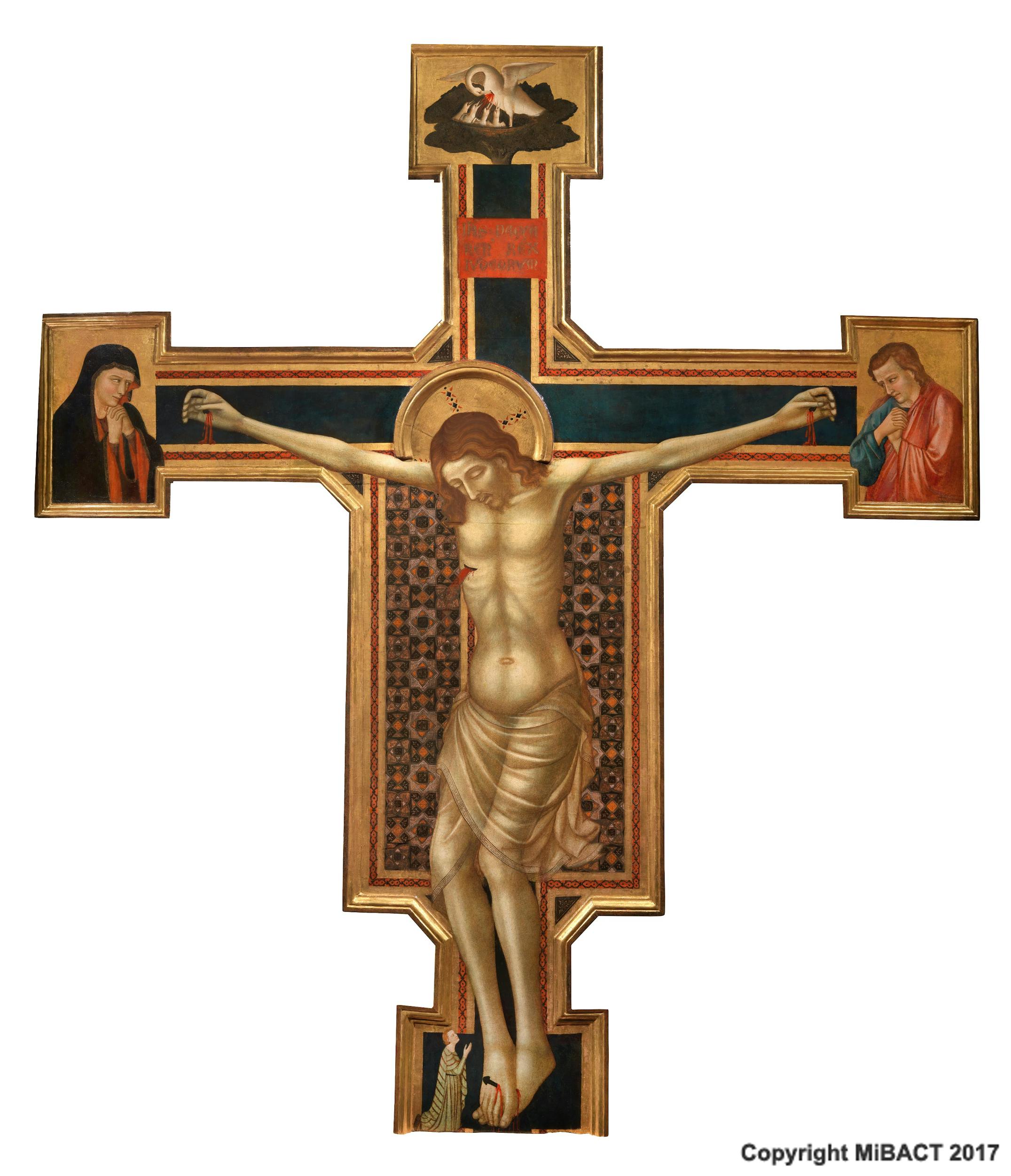 Cristo crocifisso del Maestro del Crocifisso Corsi Opere Le