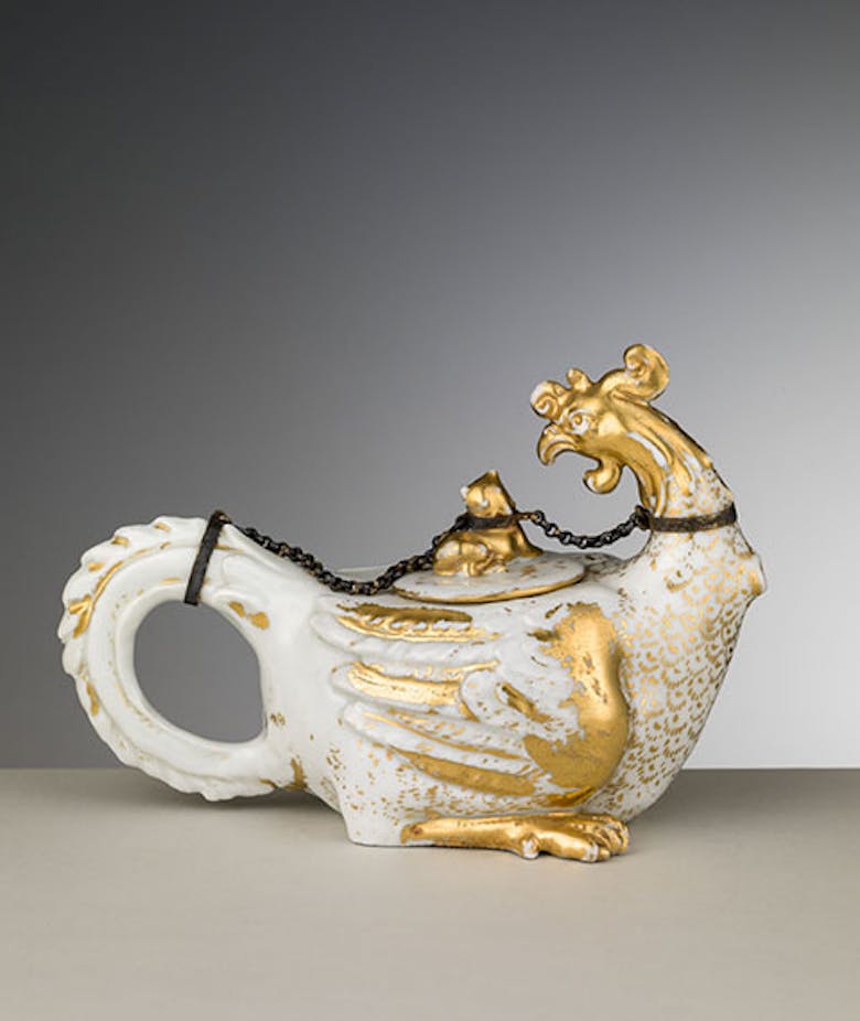 Teapot in the shape of a fantasy animal