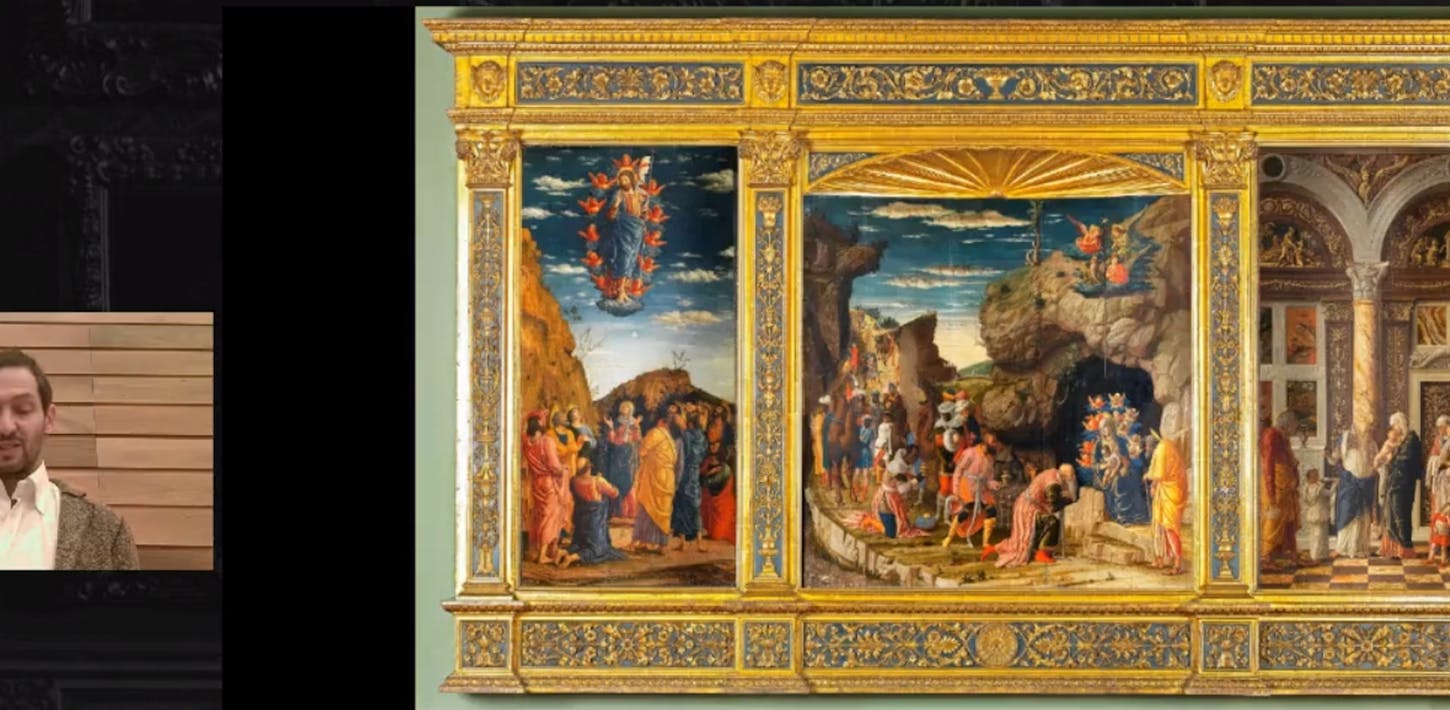 Stefano L’Occaso - La ricostruzione del trittico degli Uffizi di Andrea Mantegna
