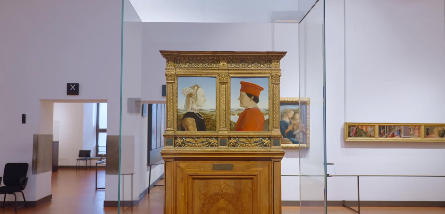 ritratto dei duchi di urbino