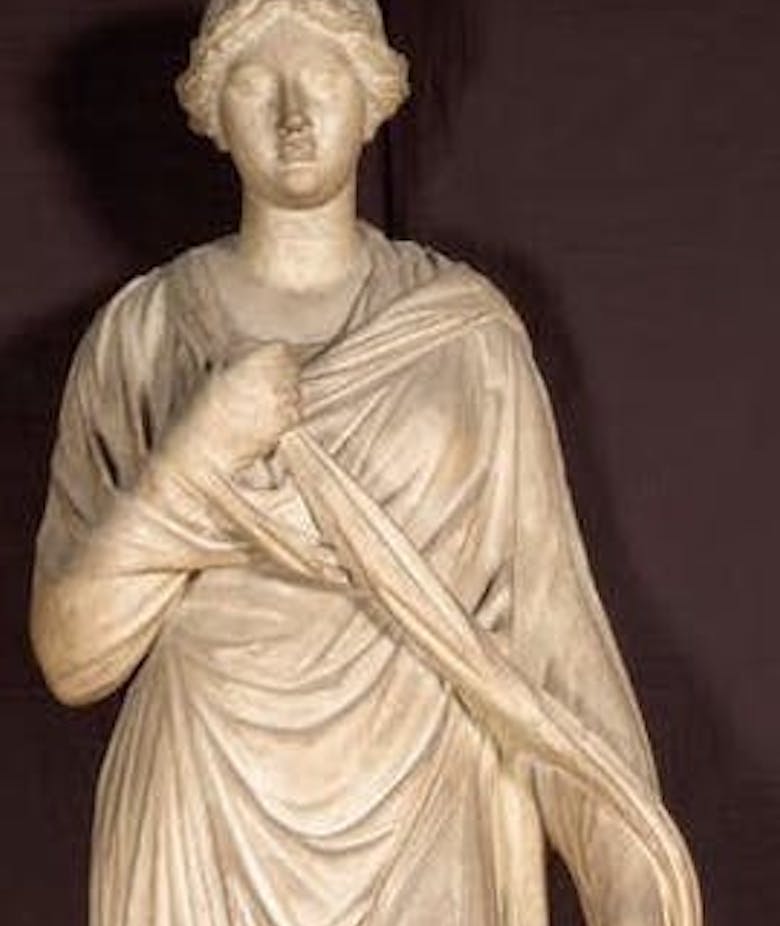 Statua femminile tipo “Grande Ercolanese”