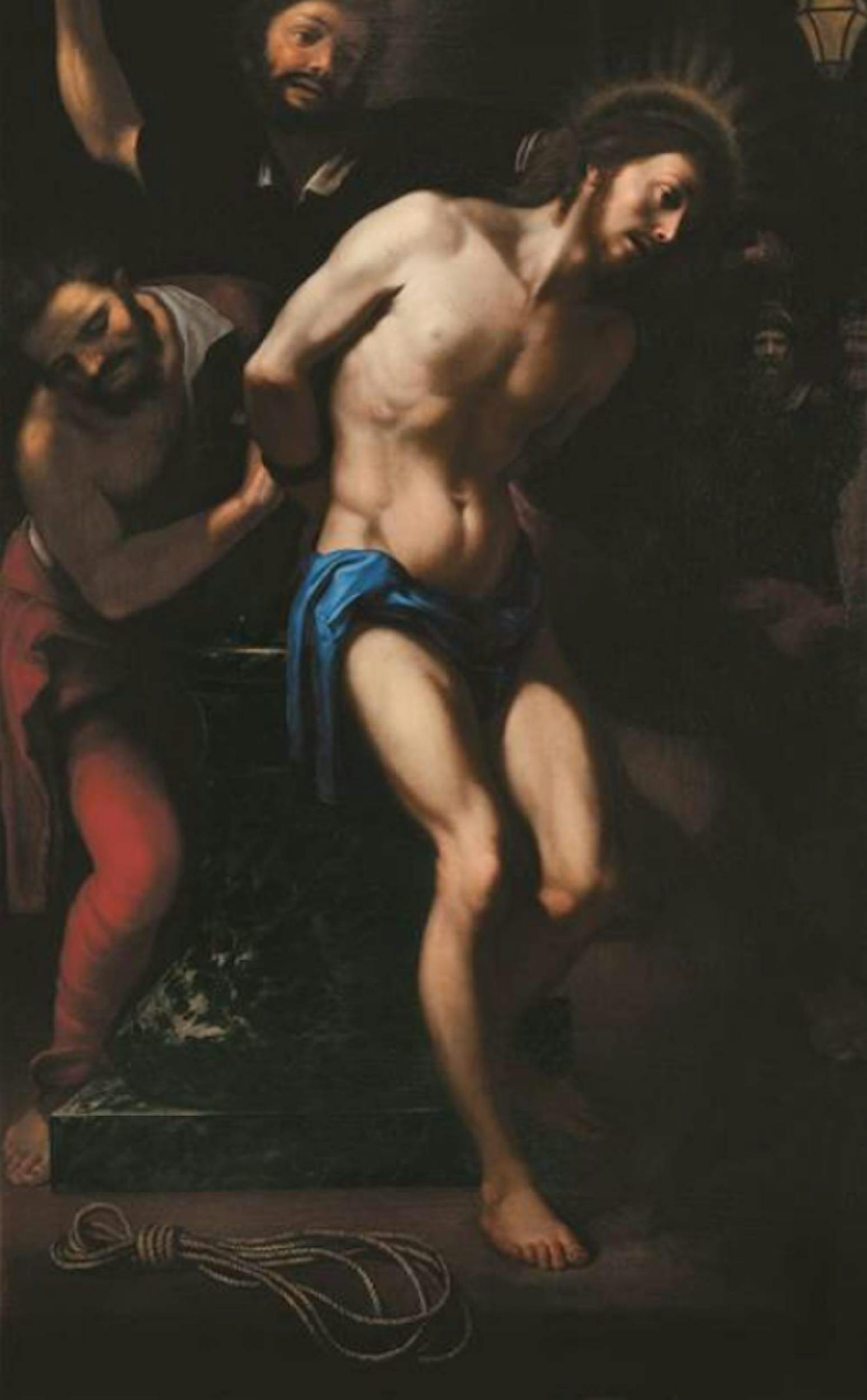 Agostino Melissi (Firenze, 1615/16-1683), Flagellazione di Cristo alla colonna, olio su tela, 1653, Firenze, Seminario Arcivescovile