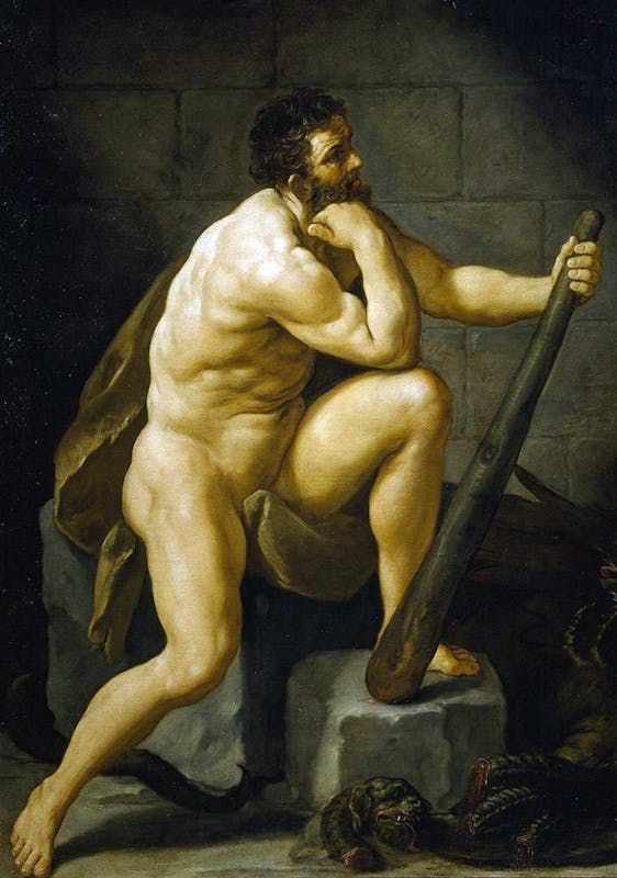 Guido Reni (Bologna 1575-1642), Ercole e l’Idra, 1620 ca., olio su tela, Firenze, Galleria Palatina ed Appartamenti Reali