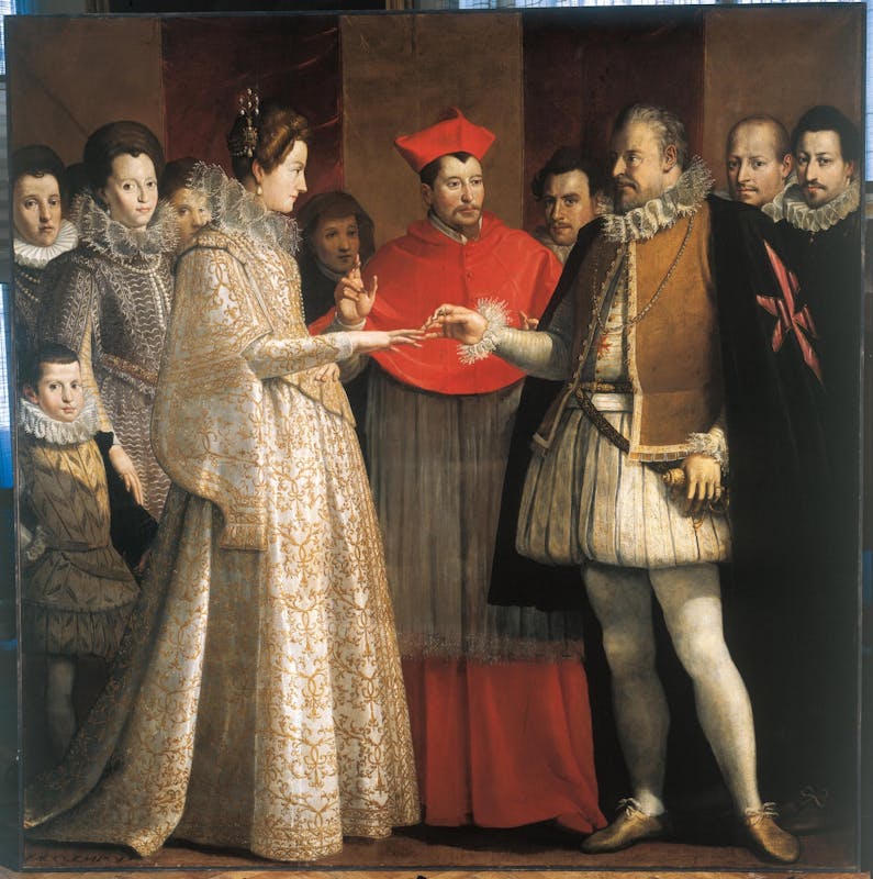 Jacopo da Empoli Matrimonio di Maria de’ Medici 1600  Firenze, Galleria degli Uffizi