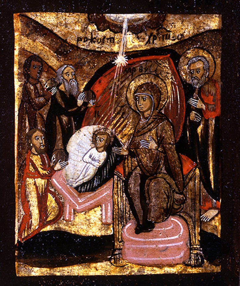 The Nativity of Jesus (Inv. 1890 no. 9305)