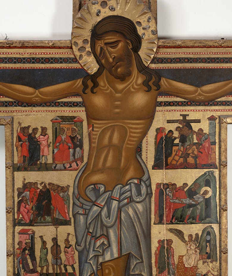 Painted cross