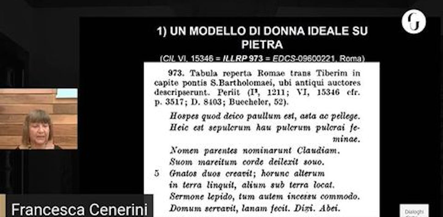 Francesca Cenerini - Donna, società ed economia in età romana