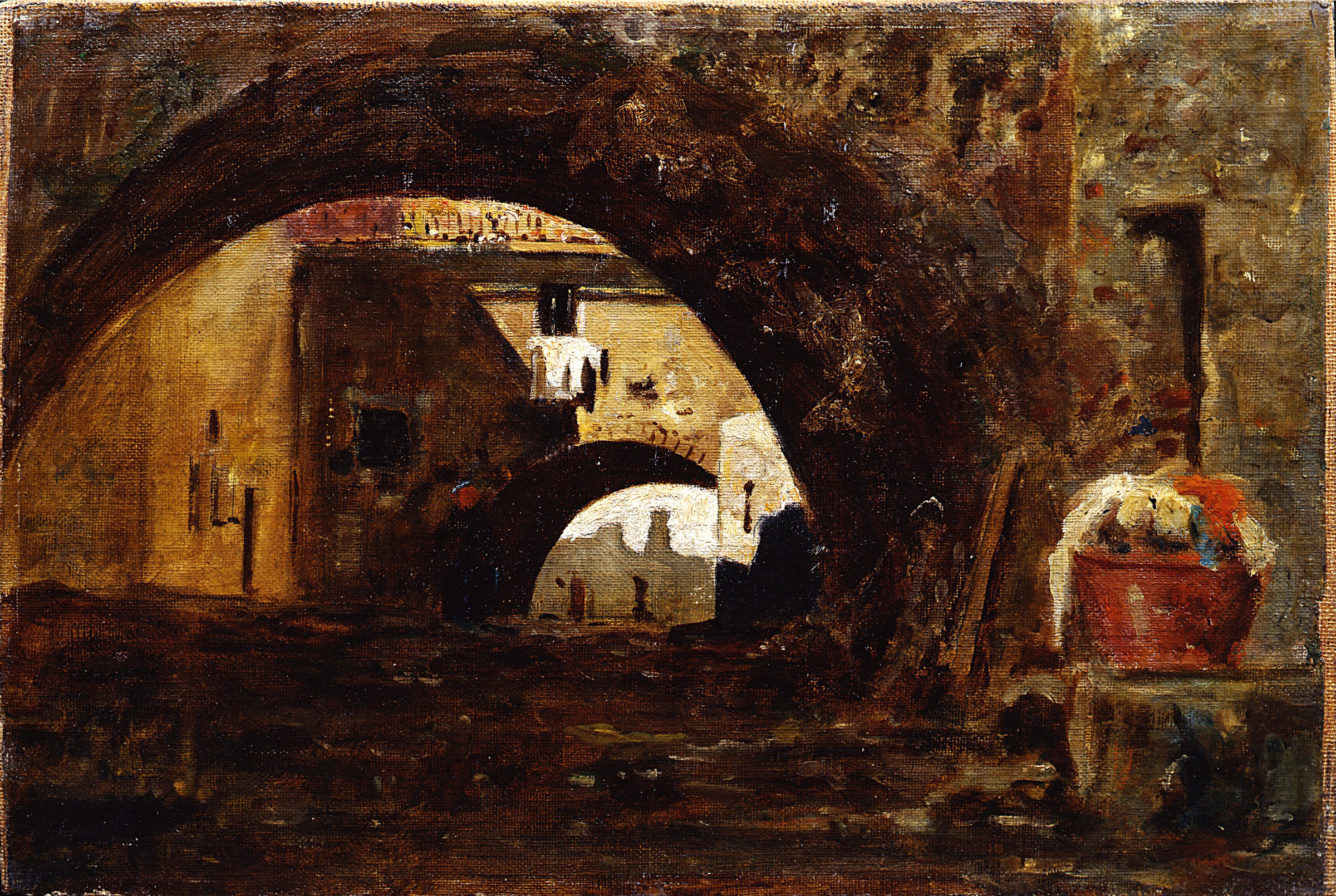 From paintbrush to rifle. Painters fighting for the unification of