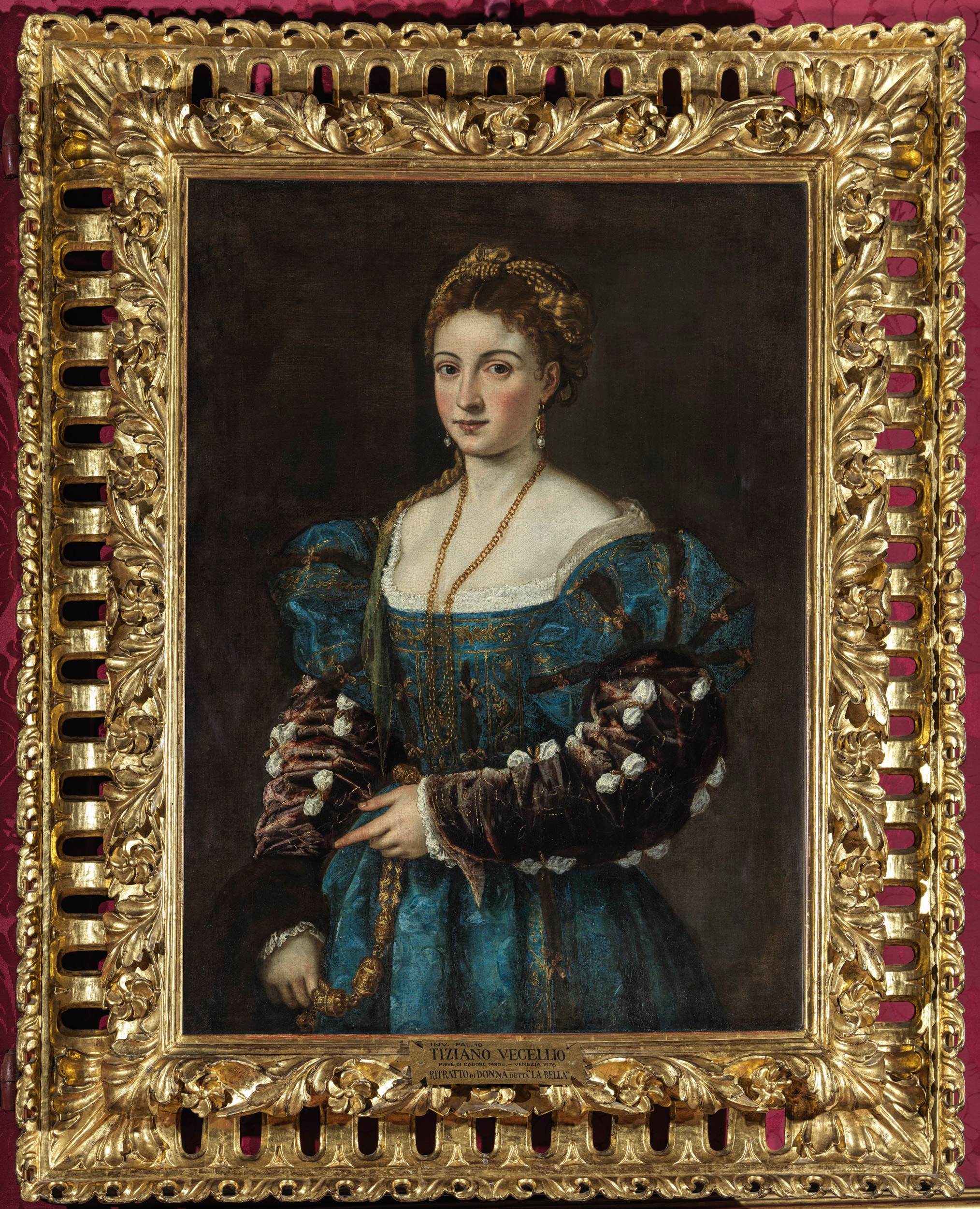 Quella Donna Che Ha La Veste Azzurra. La Bella Di Tiziano Restaurata ...