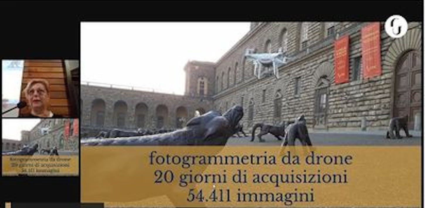 Palazzo Pitti e il suo gemello digitale