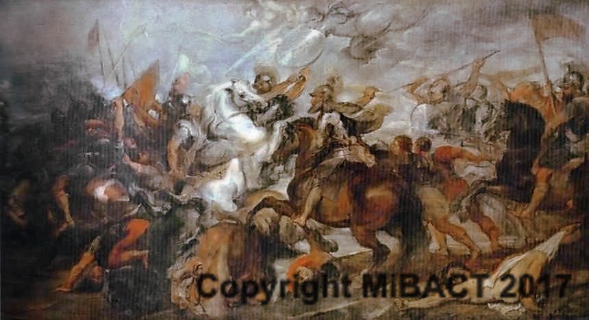 Pieter Paul Rubens (Siegen, 28 giugno 1577 – Anversa, 30 maggio 1640)'Enrico IV alla Battaglia di Ivry'