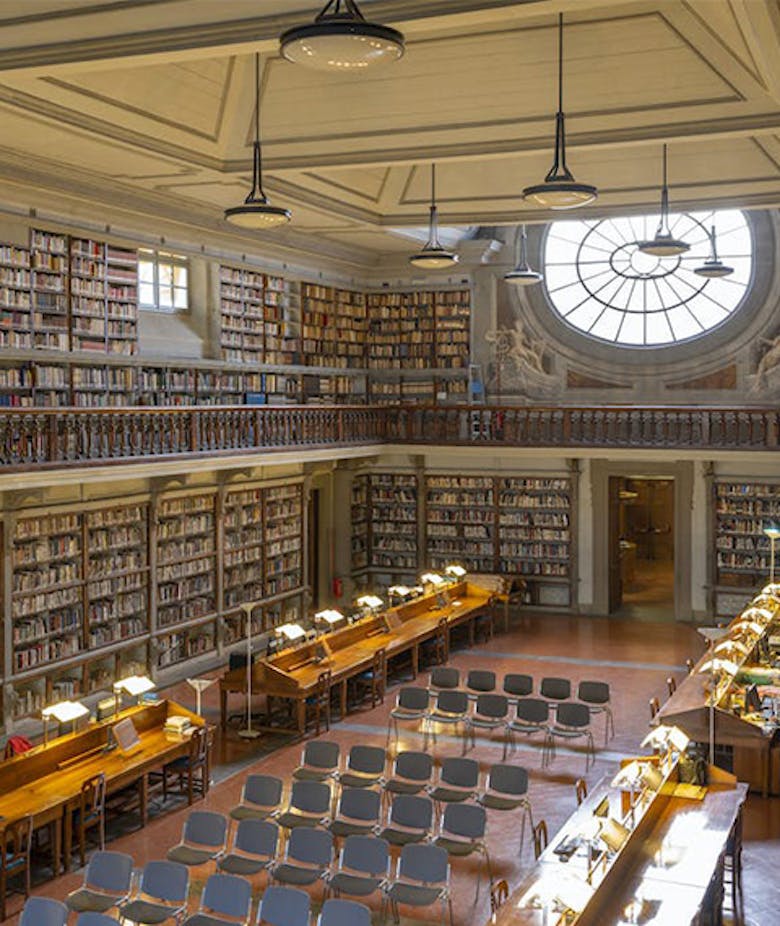 The Uffizi Library reopens