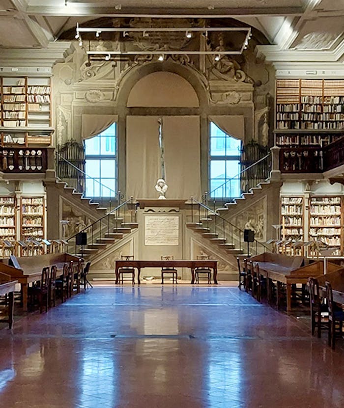 The Uffizi Library reopens with new lighting