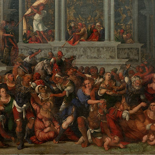 Ordinò La Strage Degli Innocenti La strage degli innocenti di Ludovico Mazzolino | Opere | Le Gallerie