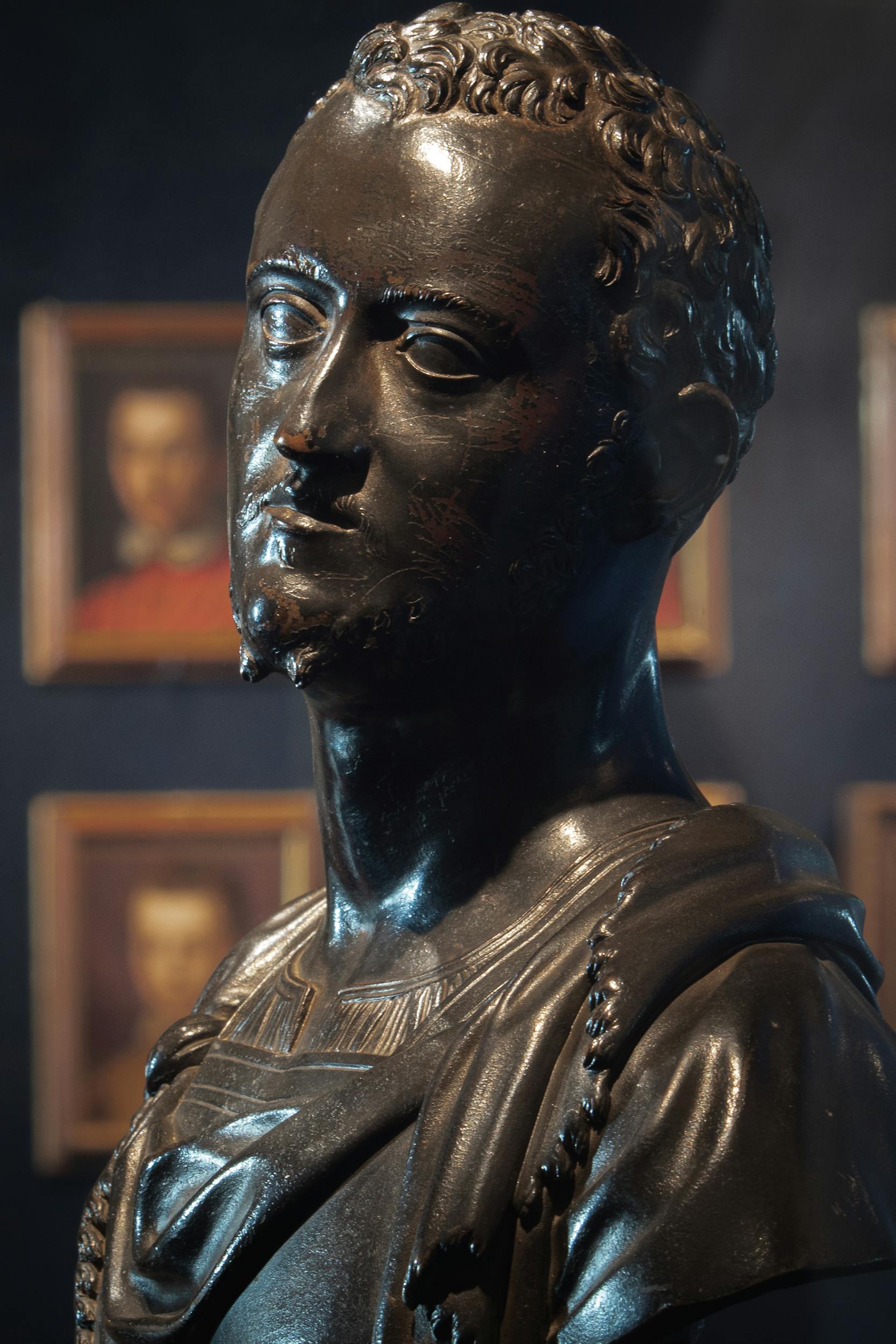 Baccio Bandinelli, busto di Cosimo I de' Medici, bronzo, 1544, Musei del Bargello