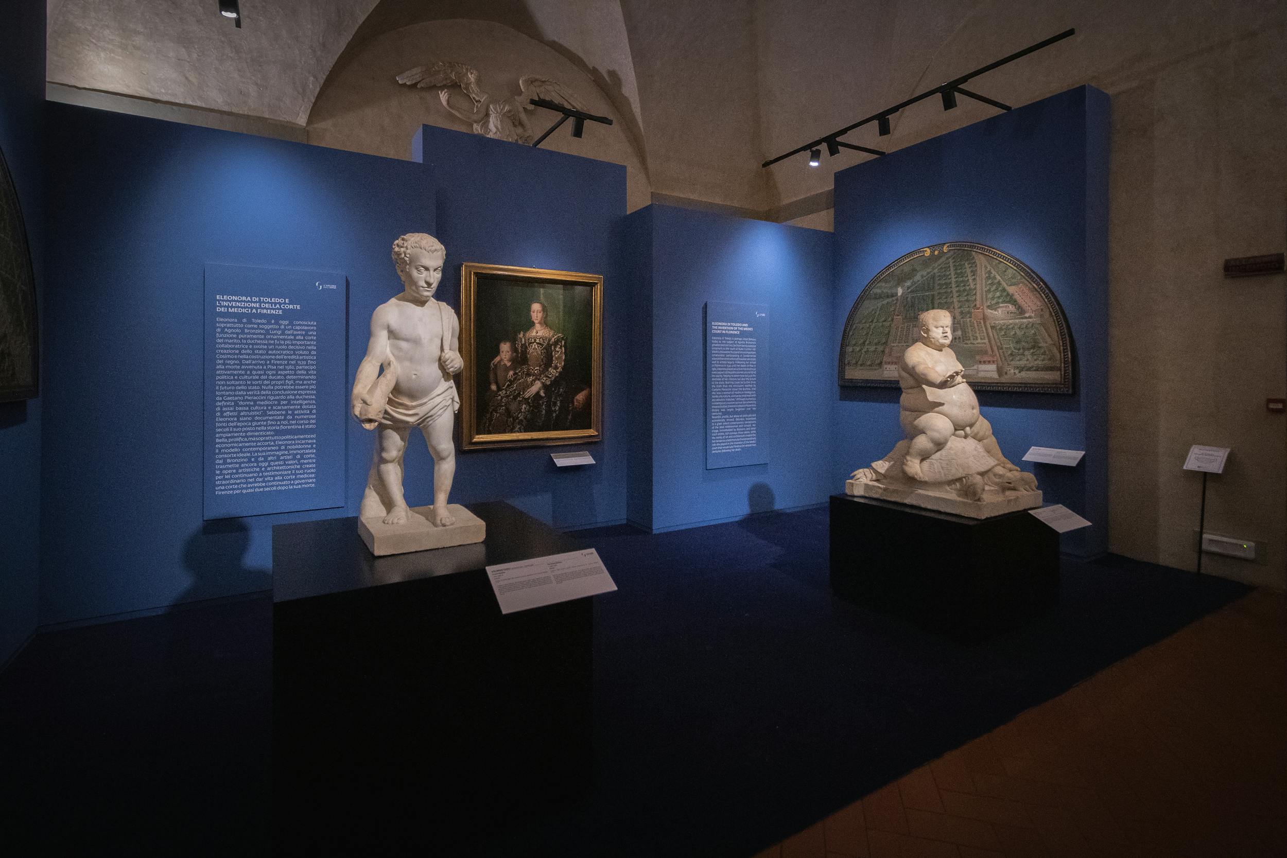 Valeri Cioli, il nano Barbino e il nano Morgante, marmo, 1564-68