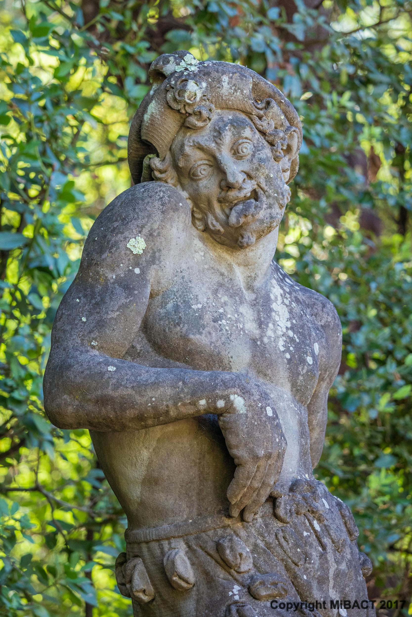 Three statues of Grotesque figures or Caramogi | Artworks | Uffizi ...