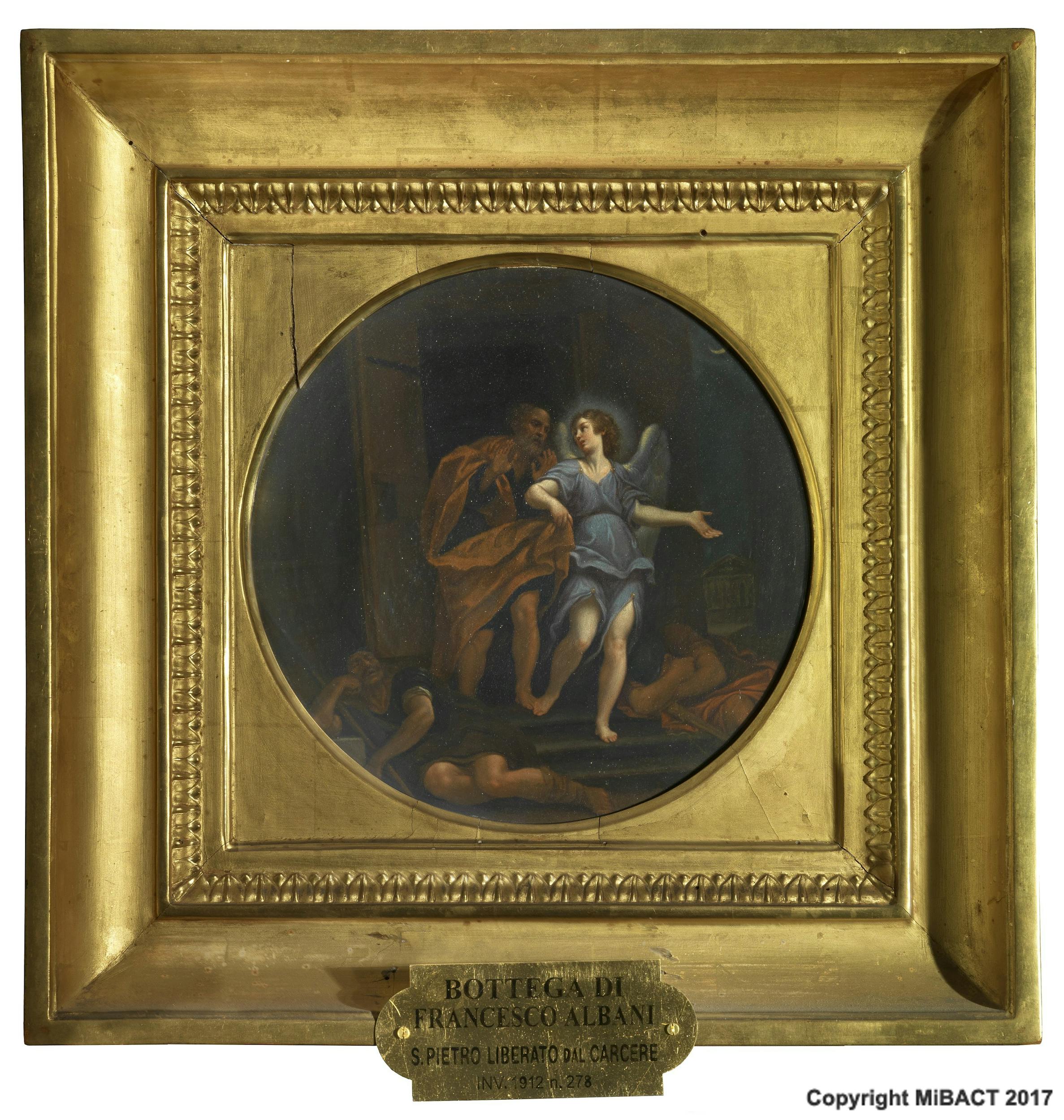 Liberazione di San Pietro dal Carcere di Francesco Albani Opere Le Gallerie degli Uffizi Liberazione di San Pietro dal Carcere di Francesco Albani Opere Le Gallerie degli Uffizi