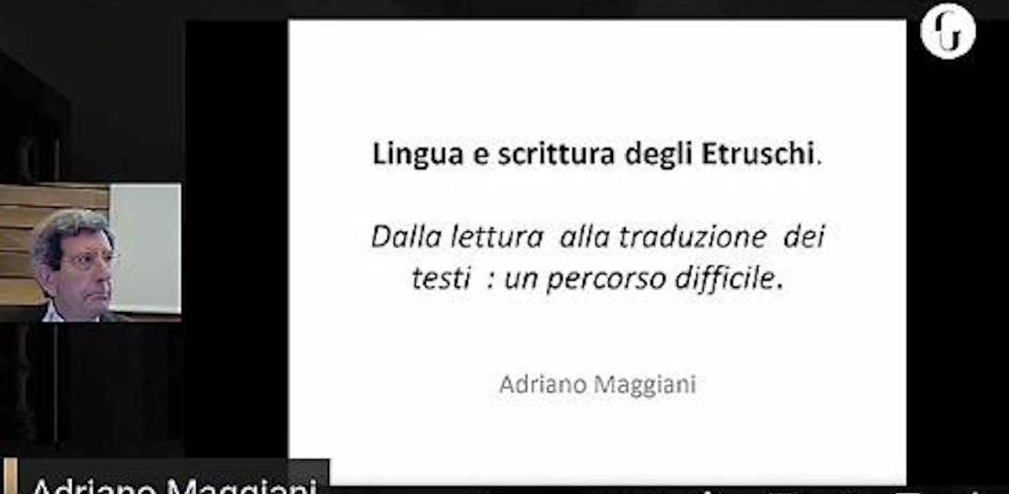 Adriano Maggiani - Lingua e scrittura degli Etruschi
