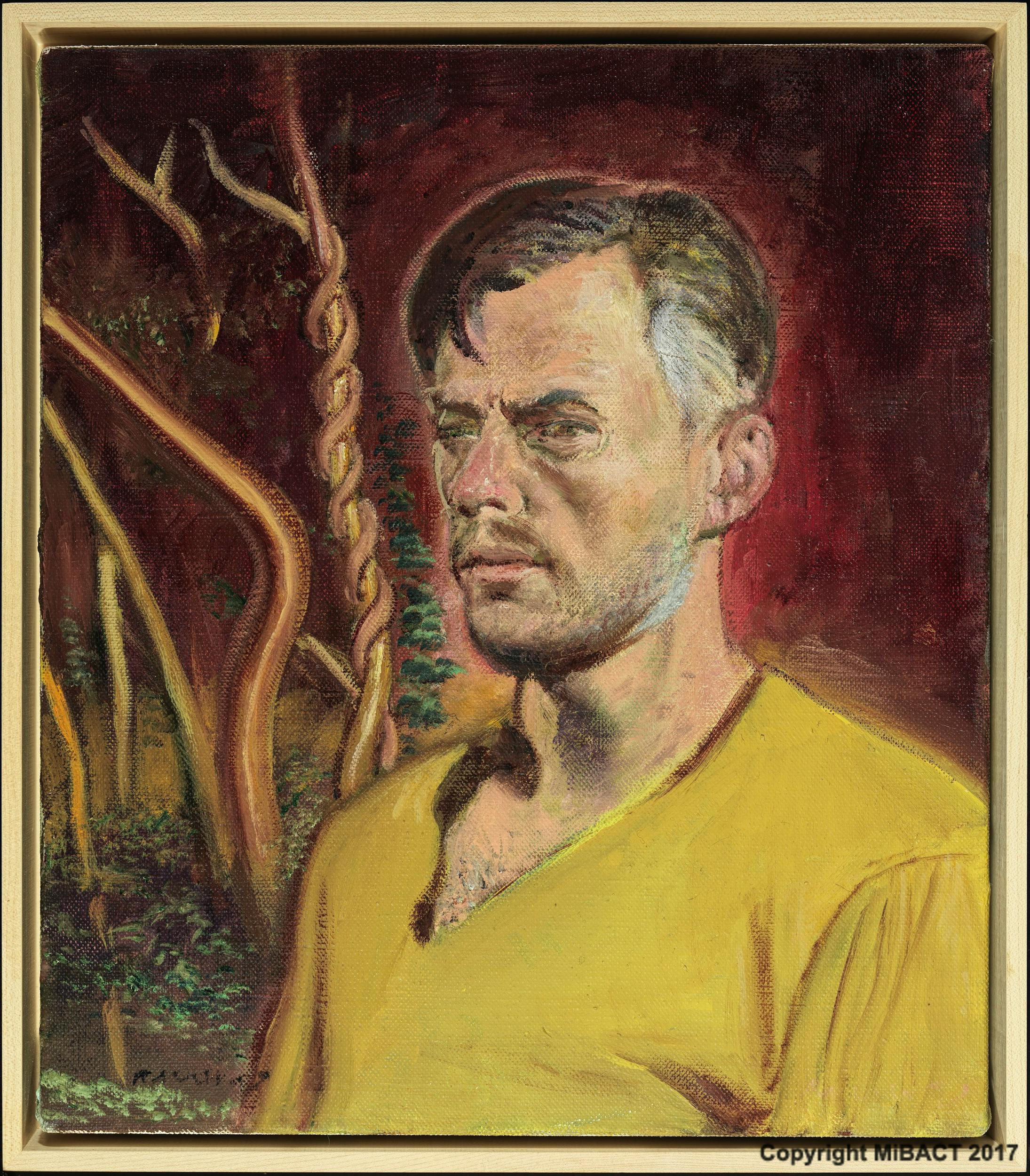 Neo Rauch Drawing Selbstporträt, Neo Rauch | Artworks | Uffizi Galleries