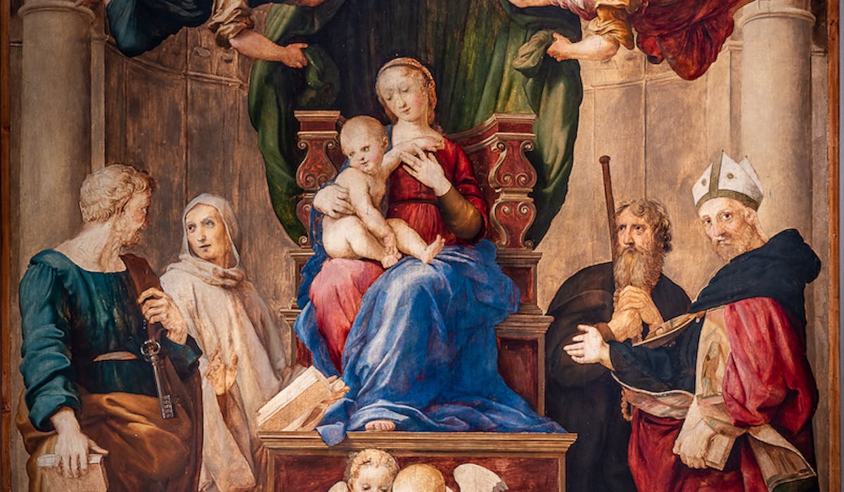 Raffaello Sanzio, Madonna del Baldacchino