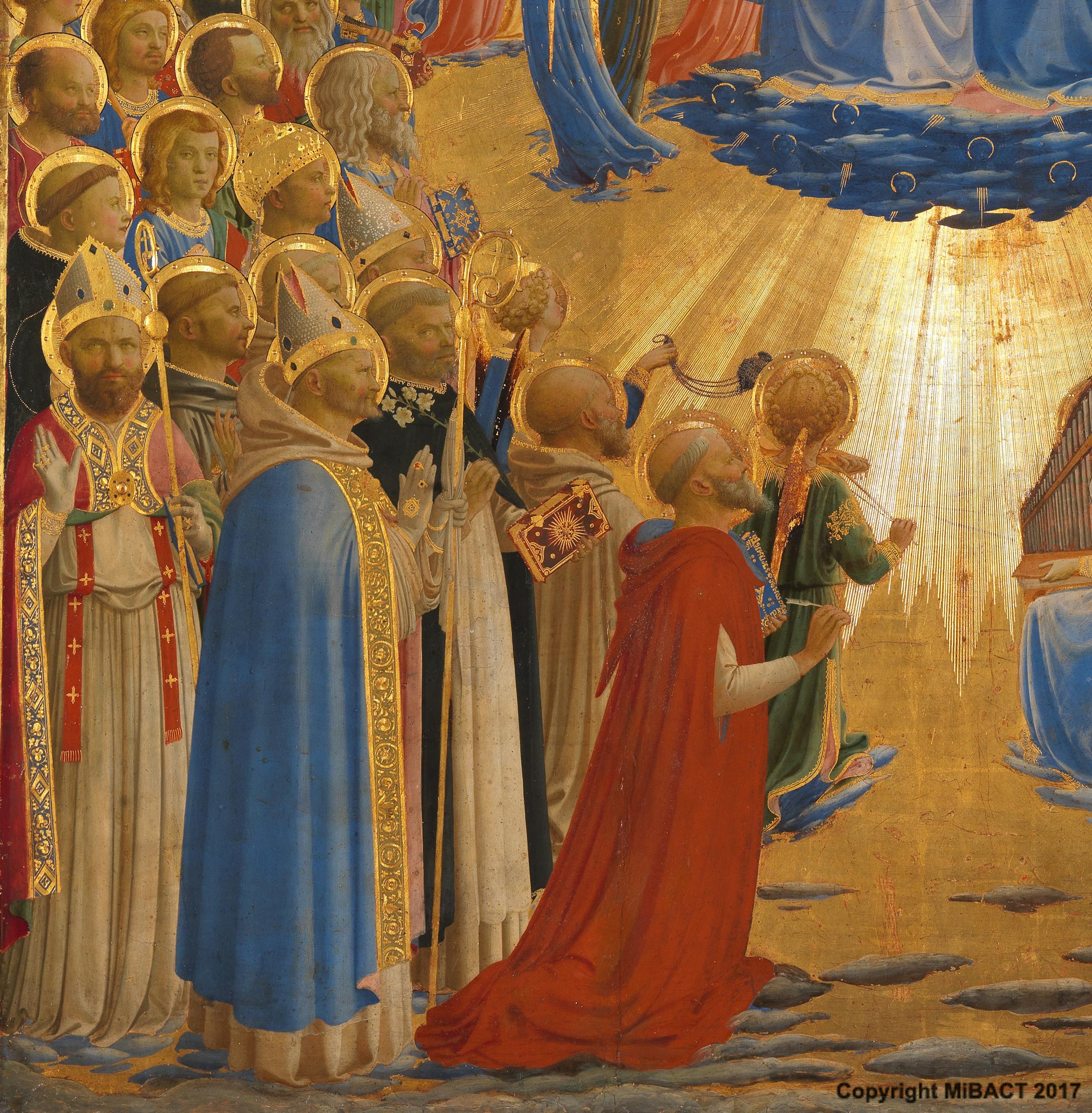 Sant'antonio Mio Beato La Corona Che Porti A Lato Glorificazione di Maria di Beato Angelico | Opere | Le Gallerie degli