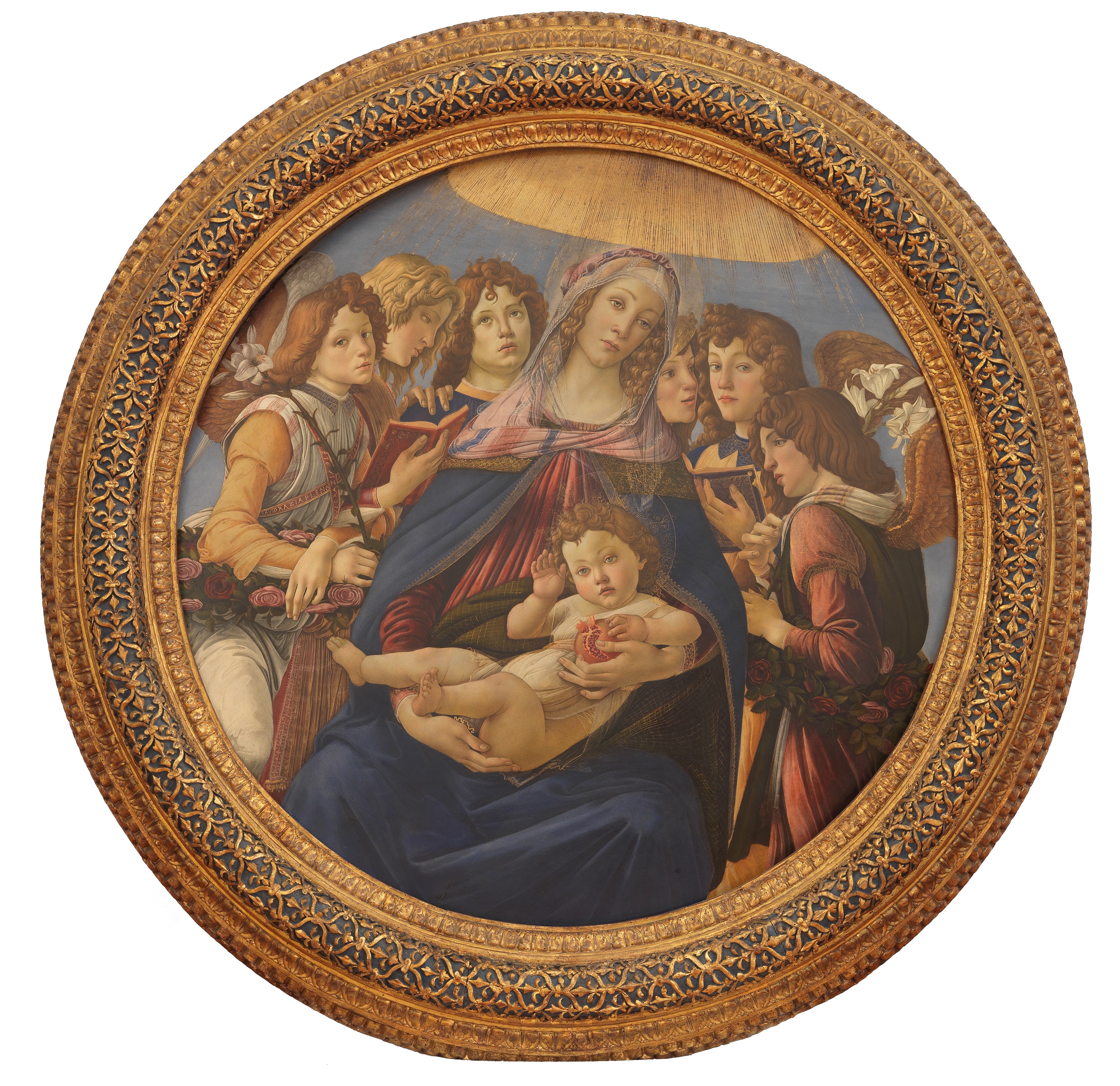 Madonna della melagrana, Sandro Botticelli | Opere | Le Gallerie degli ...